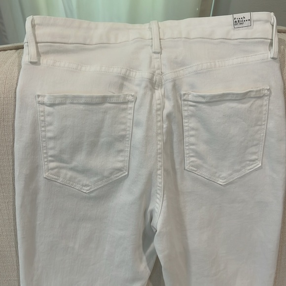 Frank & Eileen Women's White Sligo Ankle Jeans - Picture 10 of 12